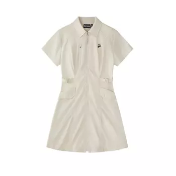 Платье URBAN TECH с короткими рукавами для женщин FILA FUSION, Wheat Khaki