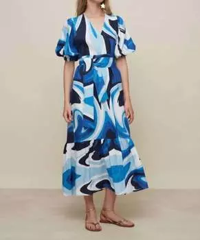 Платье Urca в цвете Liquid Blue Galeria