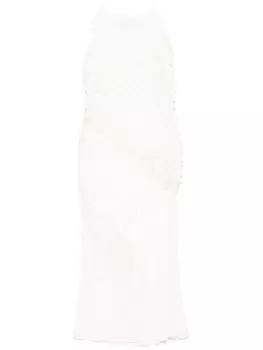 Платье Urchin Christopher Esber, белый