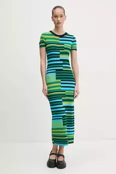 Платье URUGUAY Desigual, зеленый