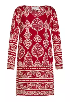 Платье Usha, цвет dunkelrot Creme