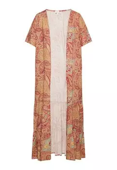 Платье usha FESTIVAL Kimono, цвет Bordeaux Mehrfarbig