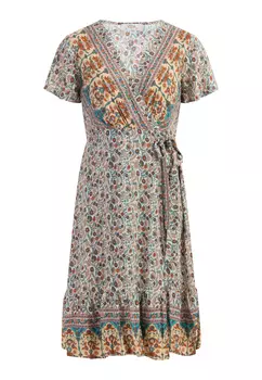 Платье usha FESTIVAL Sommer, цвет Wollweiss Mehrfarbig