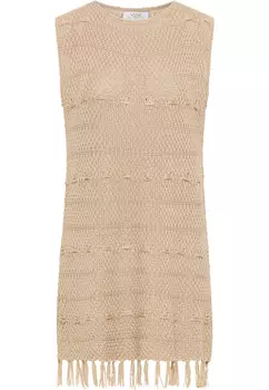 Платье usha FESTIVAL Strick, бежевый