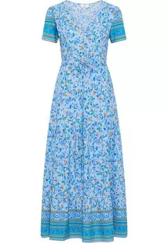Платье Usha Festival, светло-синий/темно-синий