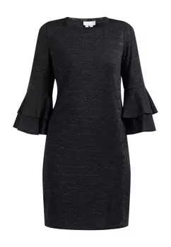 Платье Usha Mit Glanzgarn, черный