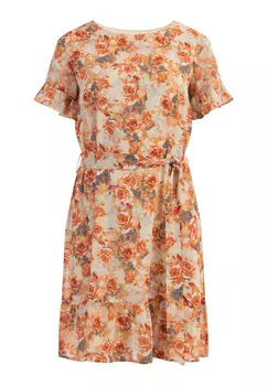 Платье Usha, оранжевый