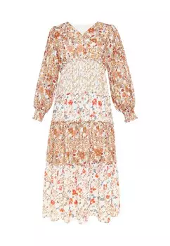 Платье Usha, оранжевый