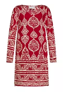 Платье Usha, темно-красный