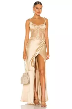 Платье V. Chapman Calla Lily Gown, цвет Warm Sand