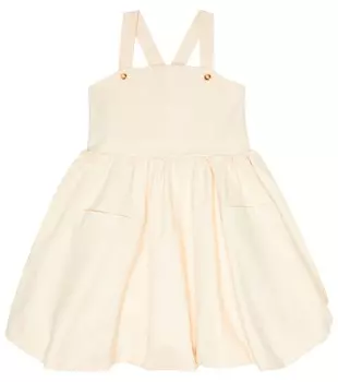 Платье Valeia из смесового хлопка Donsje, серый