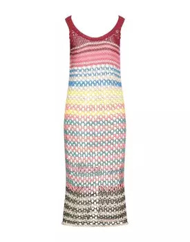 Платье Valentino, бордовый