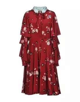 Платье Valentino Garavani, бордовый