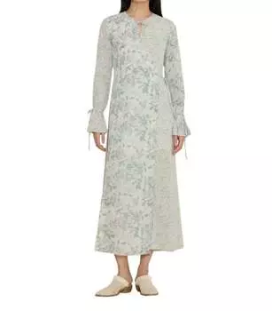 Платье Валери в зеленом миксе Holzweiler