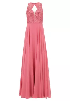 Платье Vera Mont Abend mit Pailletten, цвет Hot Ros