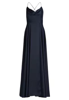 Платье Vera Mont Abend mit Wasserfallausschnitt, цвет Night Sky