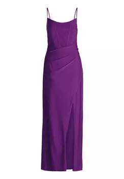 Платье Vera Mont Corsagen schmal geschnitten, цвет Shiny Grape