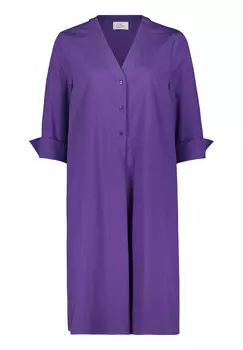 Платье Vera Mont Hemdblusen mit Knopfleiste, цвет Crystal Lilac