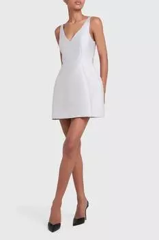 Платье Верити в серебре Amanda Uprichard, серебряный