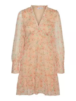 Платье Vero Moda, абрикос/светло-оранжевый