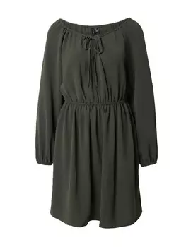 Платье VERO MODA ALVA, темно-зеленый