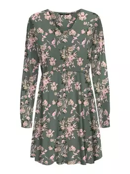Платье Vero Moda ANNA, светло-зеленый/темно-зеленый