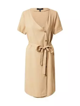 Платье VERO MODA ASTIMILO, светло-бежевый
