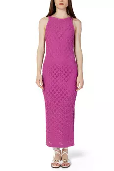 Платье Vero Moda ажурное, фиолетовый