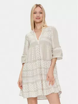 Платье Vero Moda, бежевый