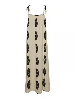 Платье Vero Moda CARO, бежевый