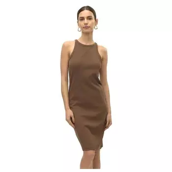 Платье Vero Moda Chloe, коричневый
