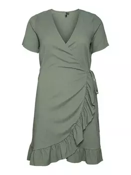 Платье Vero Moda Curve Haya, зеленый