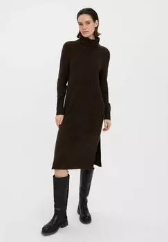 Платье Vero Moda, цвет coffee bean
