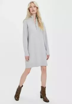 Платье Vero Moda, цвет light grey melange