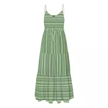 Платье Vero Moda Dicthe long, зеленый