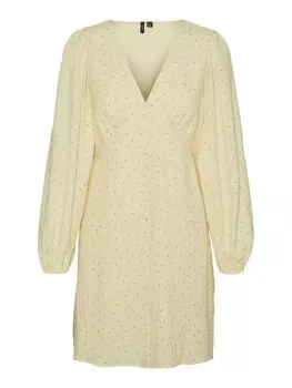 Платье VERO MODA Dress AMANDA, желтый
