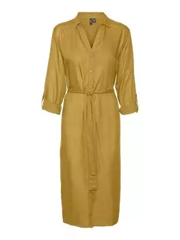 Платье VERO MODA Dress BUMPY, желтый