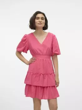 Платье VERO MODA Dress LARISA, розовый