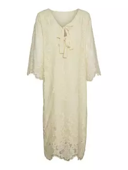 Платье VERO MODA Dress LUNA, бежевый