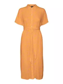 Платье VERO MODA Dress VMMenny, оранжевый