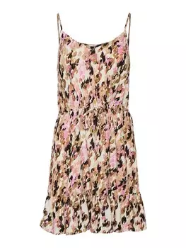 Платье VERO MODA Easy, коричневый