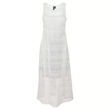 Платье Vero Moda Honey Lace Long, белый
