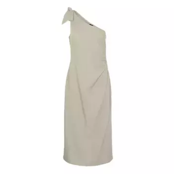 Платье Vero Moda Jesmilo midi, бежевый