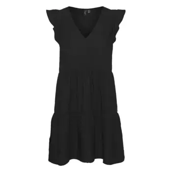 Платье Vero Moda Kita Midi, черный