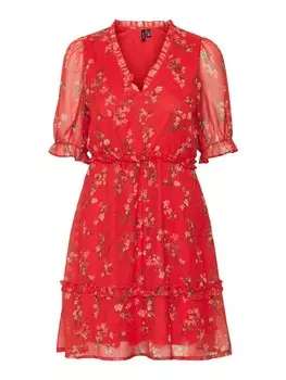 Платье Vero Moda, красный/светло-красный