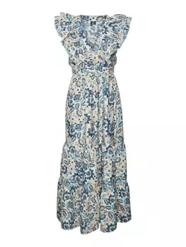 Платье Vero Moda MATILDA, темно-синий/светло-голубой