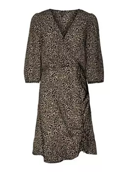 Платье VERO MODA Olga, коричневый