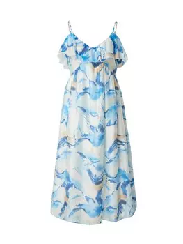 Платье VERO MODA Osana Oysa, синий/светло-синий