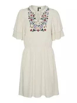 Платье VERO MODA Sina, бежевый
