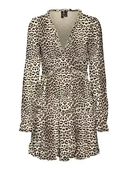 Платье Vero Moda SMILLA, бежевый